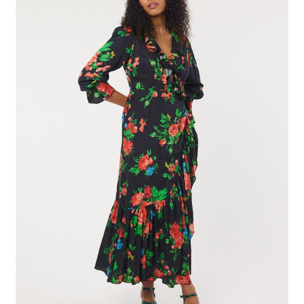 Joanie Clothing Wrap Dress 18